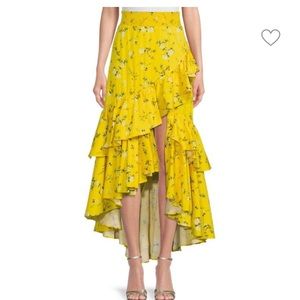 COPY - Alice and Olivia Cristina Floral Wrap Skirt